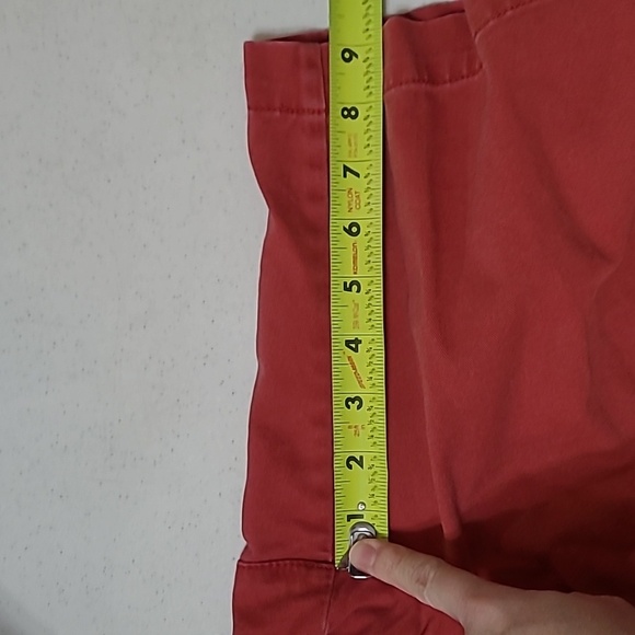 💥3for$12💥 Izod men's brick red flat front shorts size  38 - Picture 5 of 5